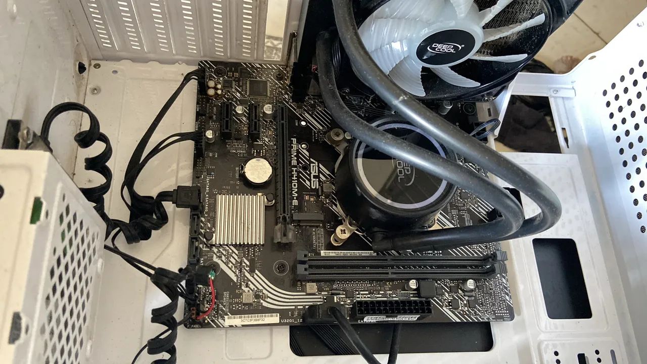 Kit ASUS PRIME H410M-E + i3 10100f  + Watercooler