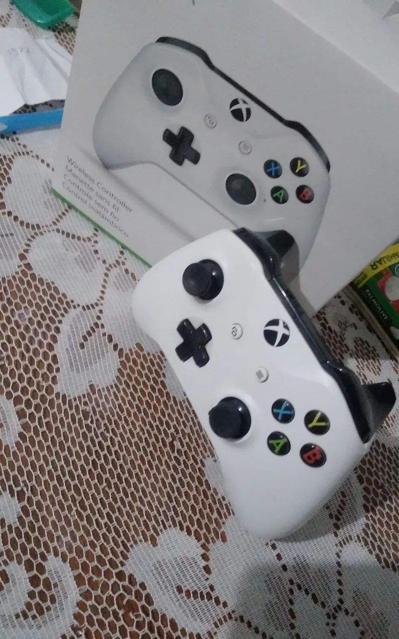 Controle Xbox One Sem Fio - Branco
