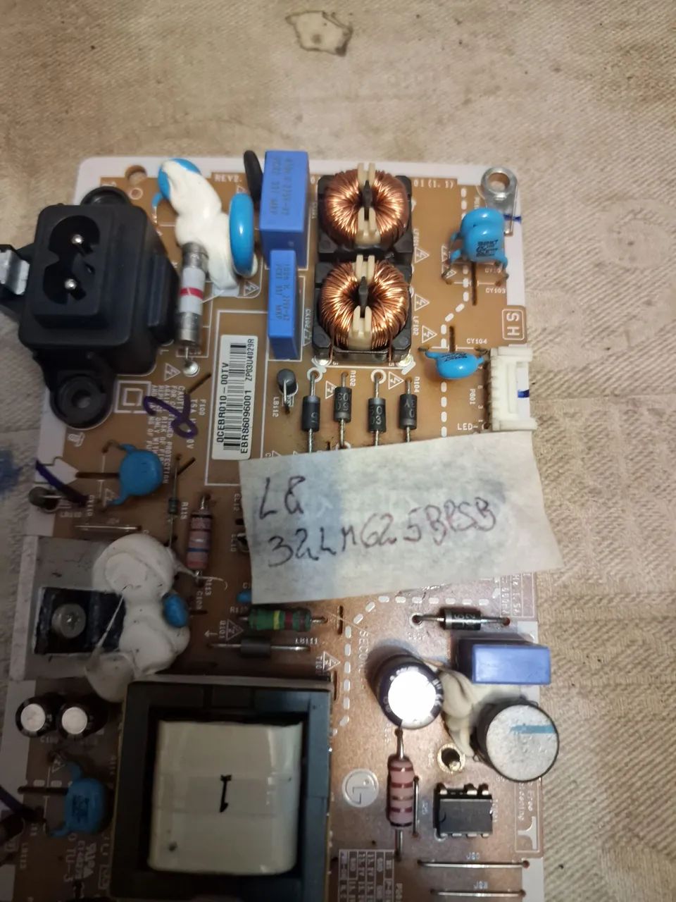 Placa fonte lg 32lm626bpsb - Foto 3
