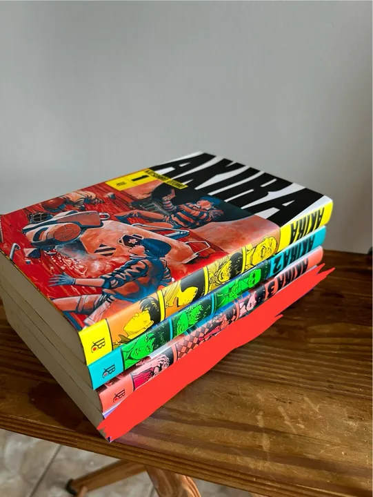 Manga Akira 1 ao 3