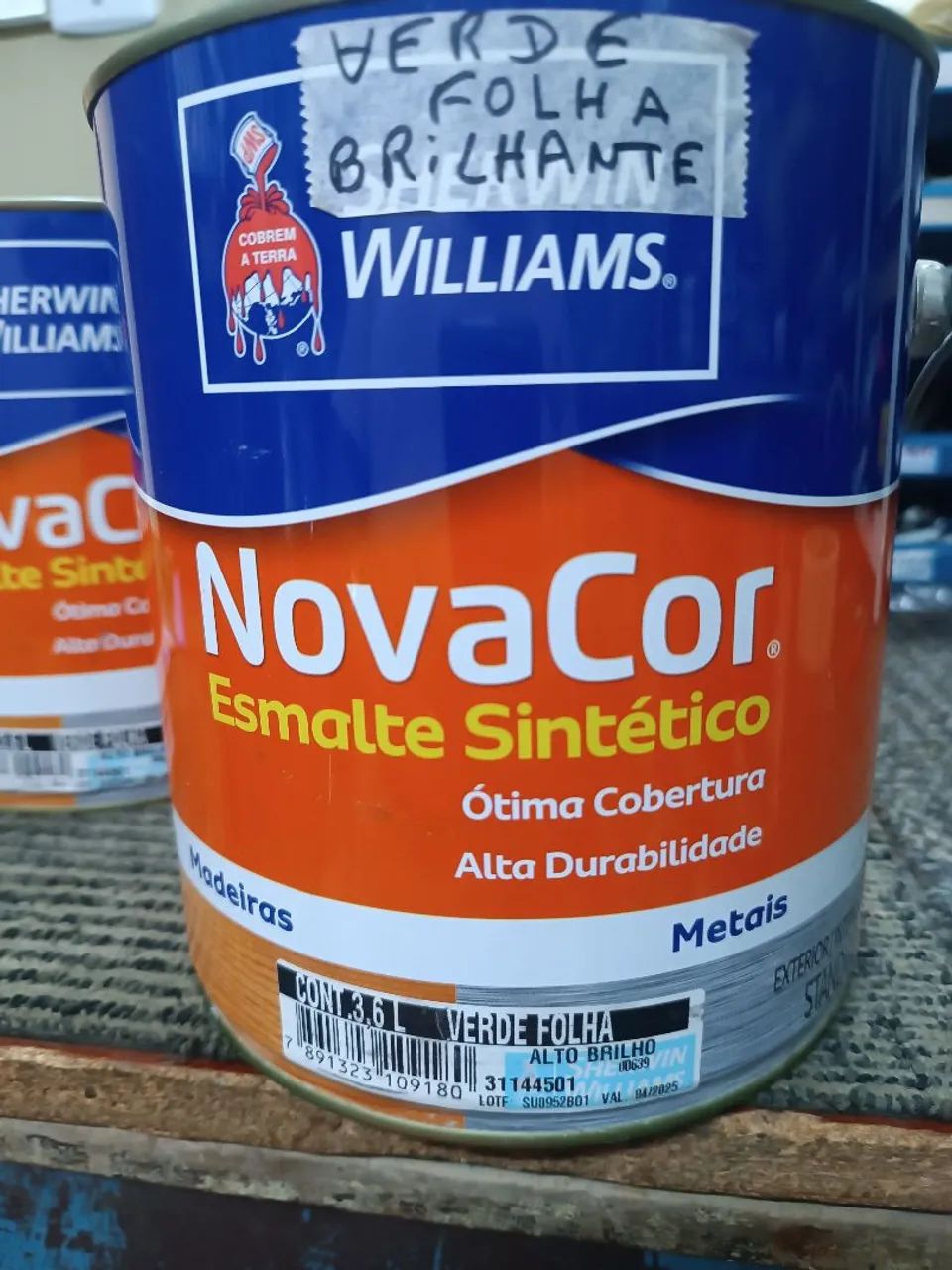 Tinta esmalte Sherwin Williams 3,6 litros 