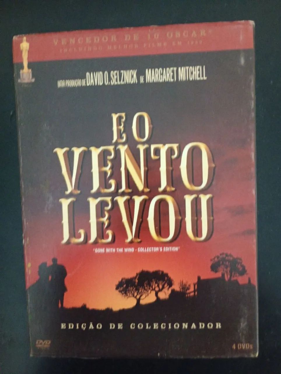 Box DVD: E O Vento Levou - 4 Discos 