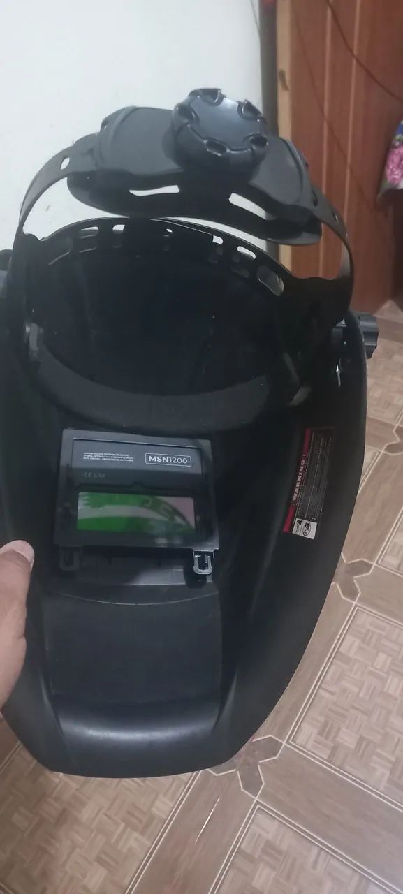 Vendo máscara de solda digital nova - Foto 2