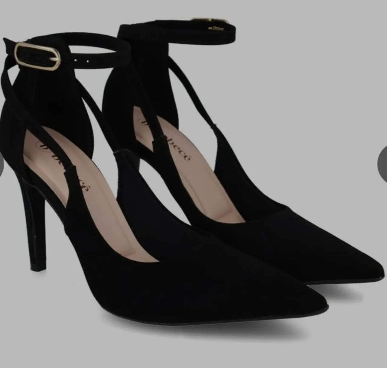 Scarpin Bebece  Feminino Preto - USADO  - Foto 2