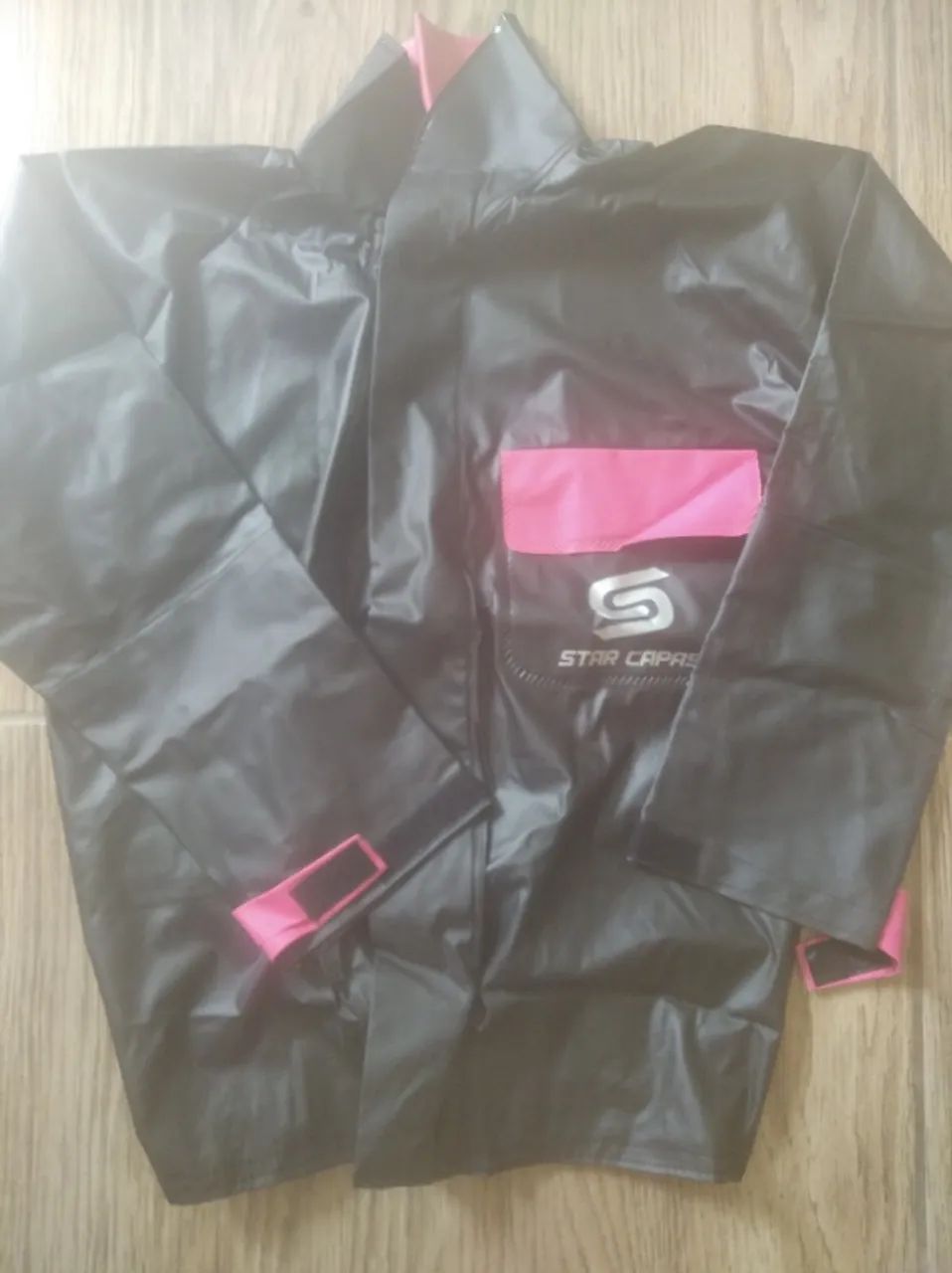 Conjunto proteção chuva/moto feminino 