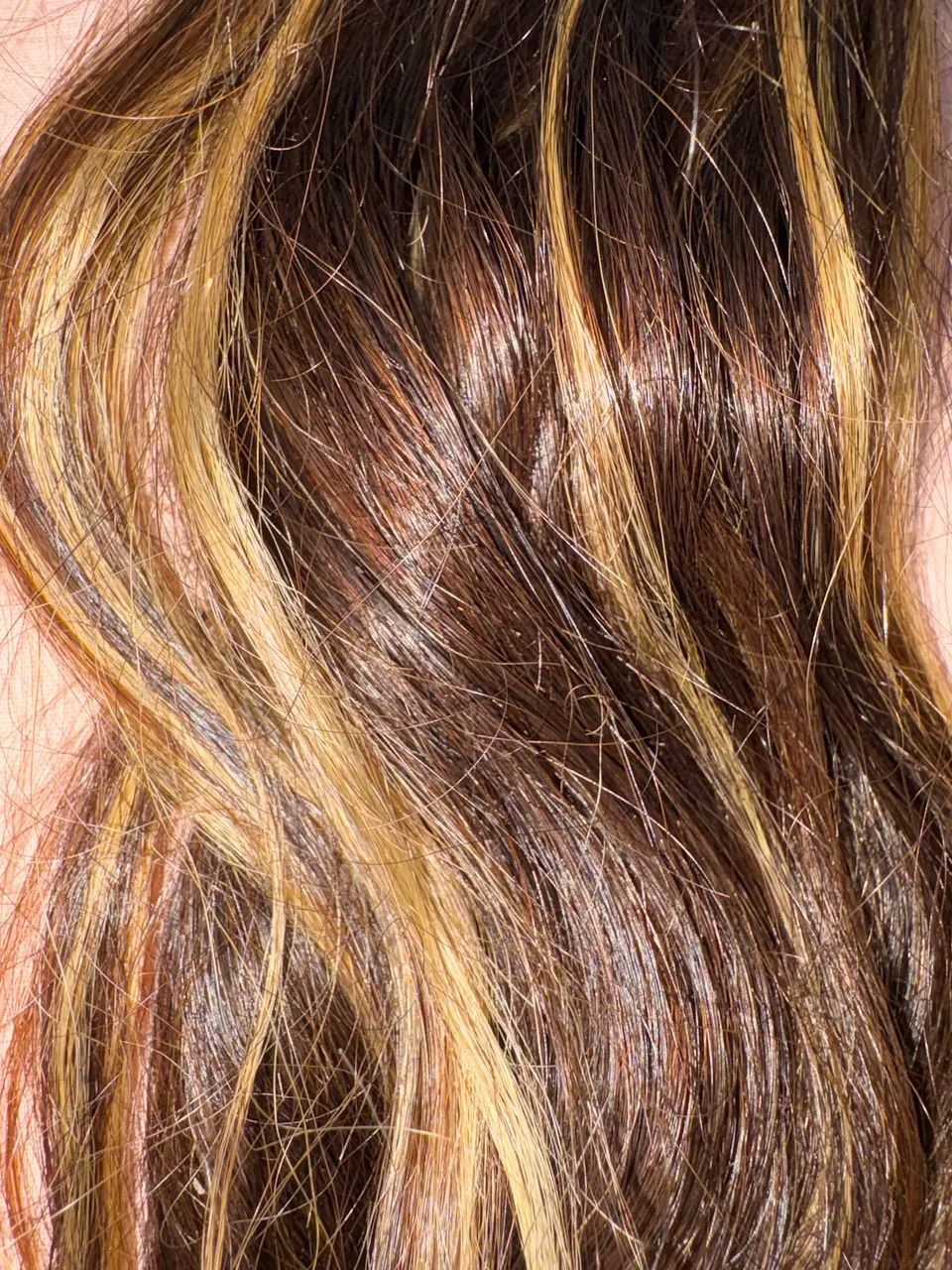 Cabelo Humano Castanho com Luzes - Foto 2