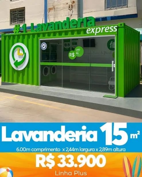 Lavanderia contêiner - modificado  - Foto 3