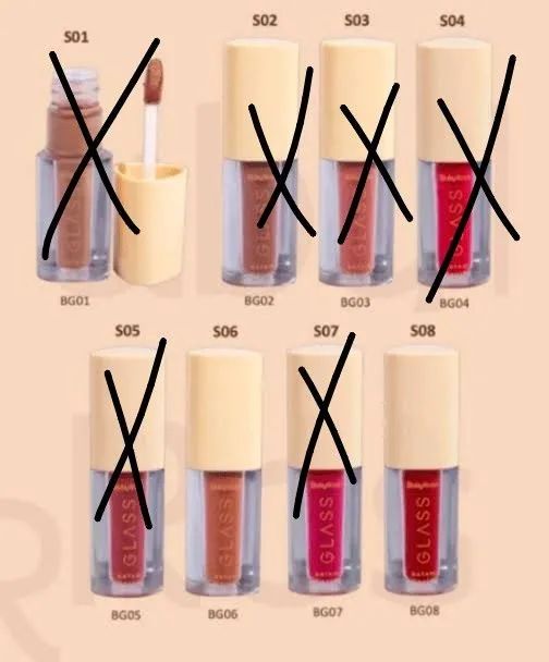 Batom Liquido Velvety Glass Ruby Rose