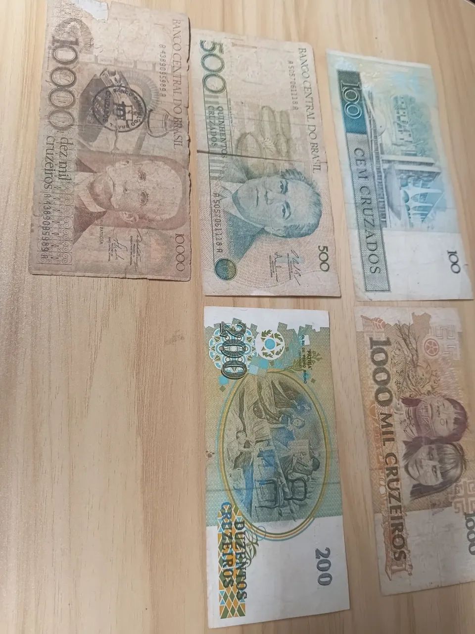 Notas antigas e moedas também  - Foto 3