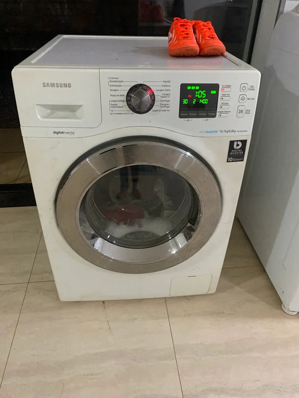 Lavadora samsung 10,1/6kg - Foto 2