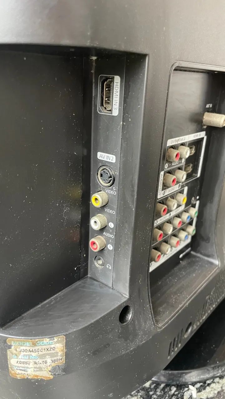 TV Samsung 32? LCD LN32A450 - 3 HDMI + Base Original - Foto 4