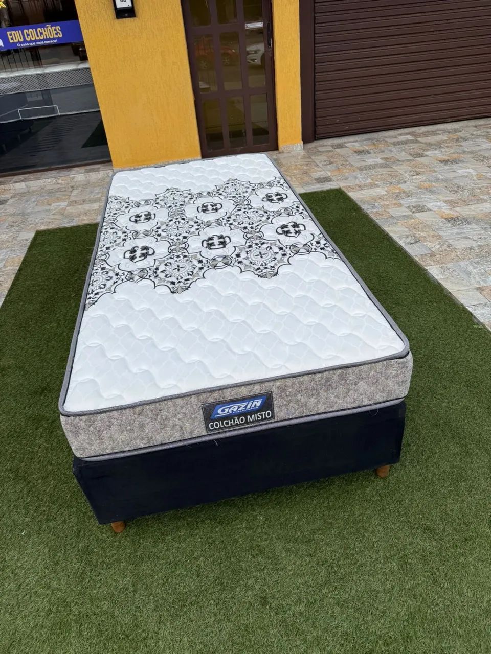 Colchão de Solteiro D28 + base Box - Entrego HOJE!  - Foto 3