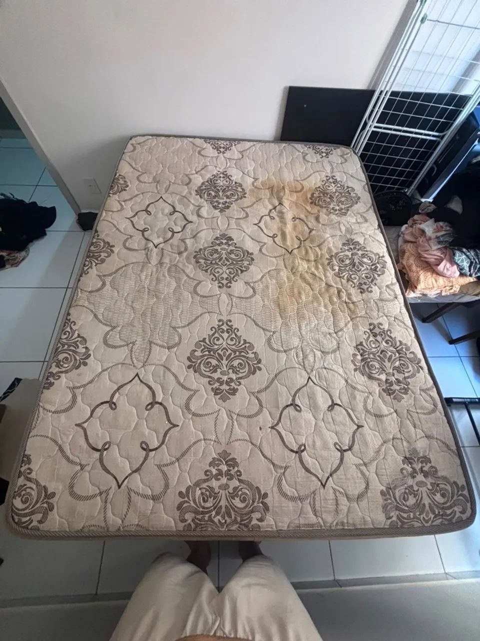 Cama casal com base Ortobom 