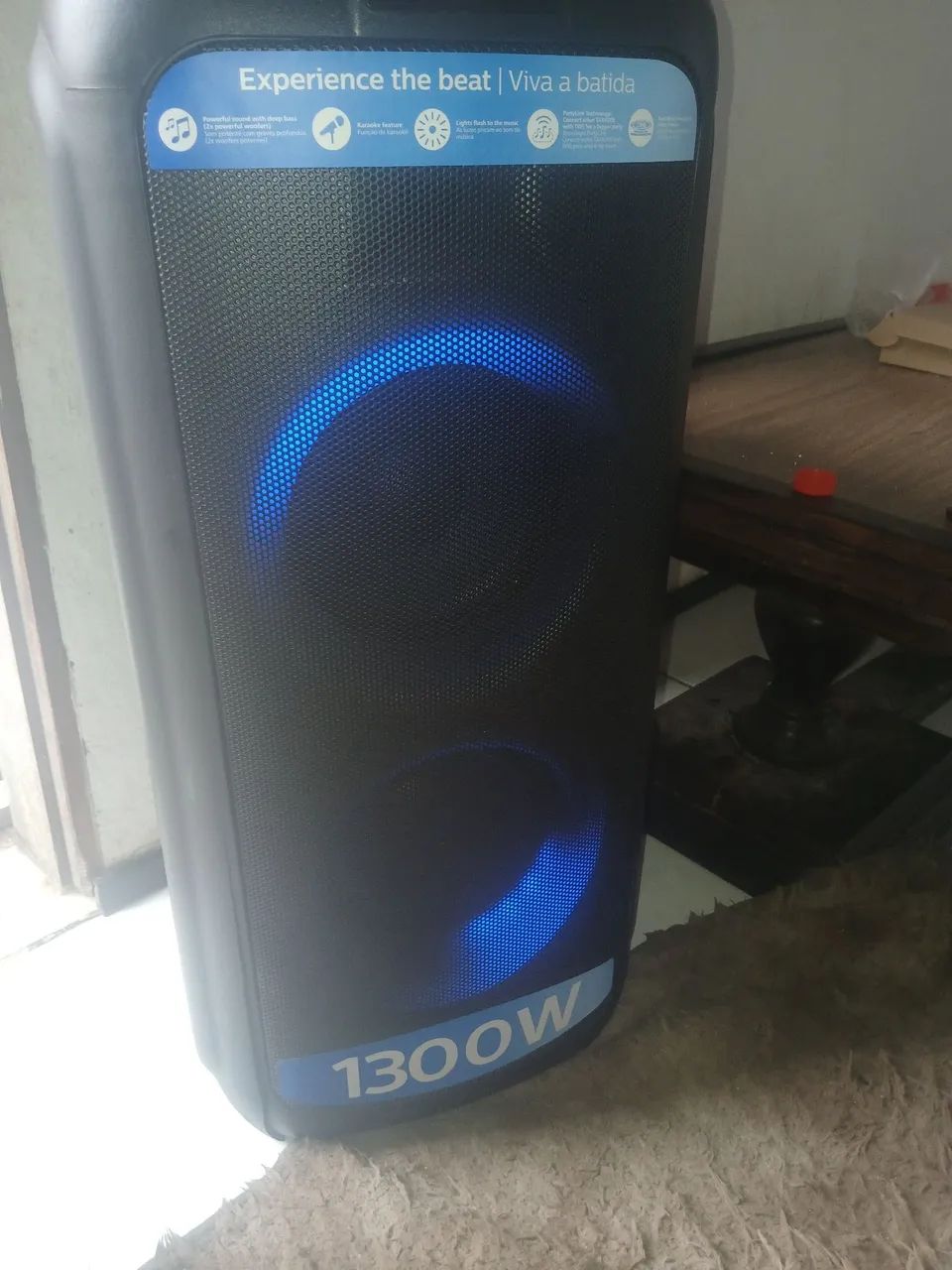 Caixa de som Philips 