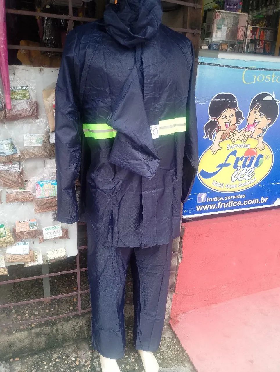 Capa chuva motoqueiro