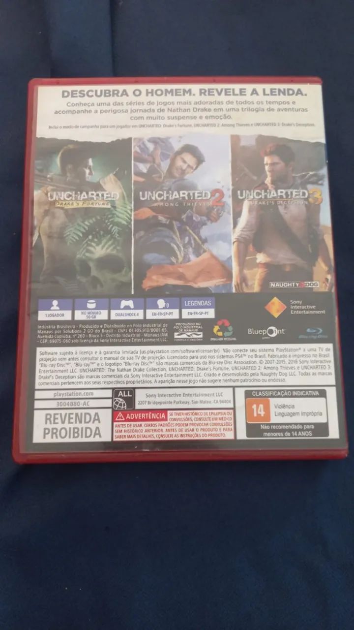 PS4 -  jogo - The Nathan Drake Collection - Foto 2