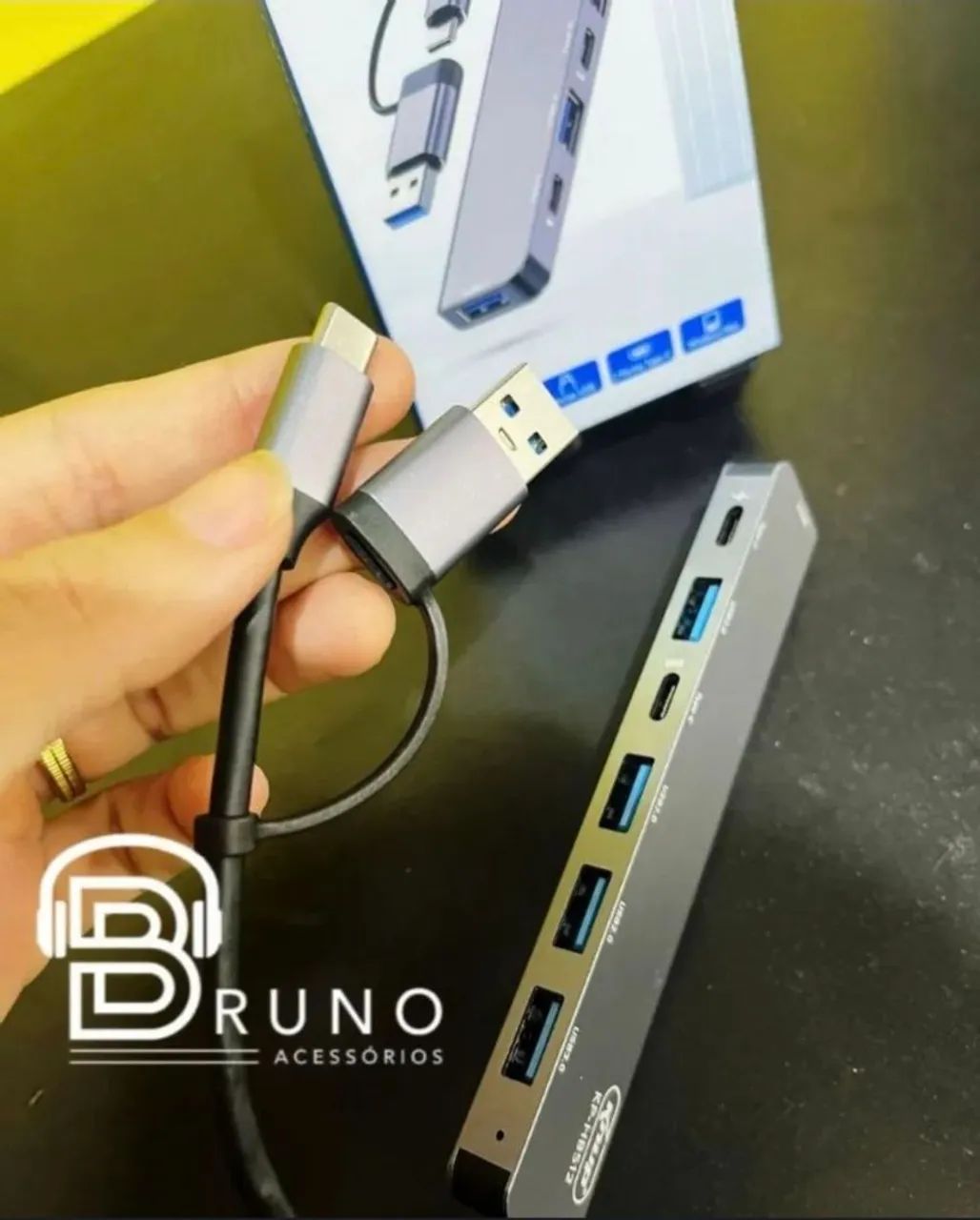Hub USB tipo c