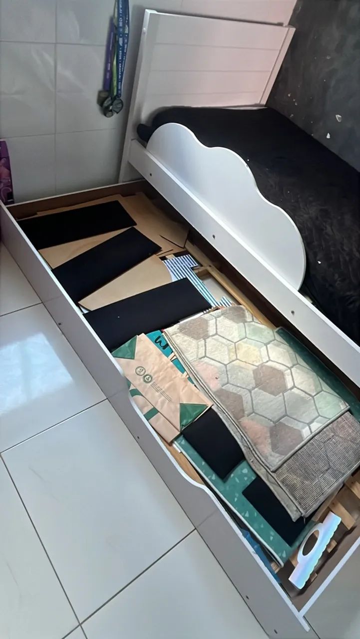Cama solteiro com auxiliar - Foto 4