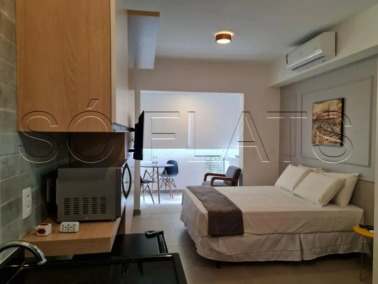 E-Side Vila Madalena, studio disponível para venda com 25m² e 1 dormitório