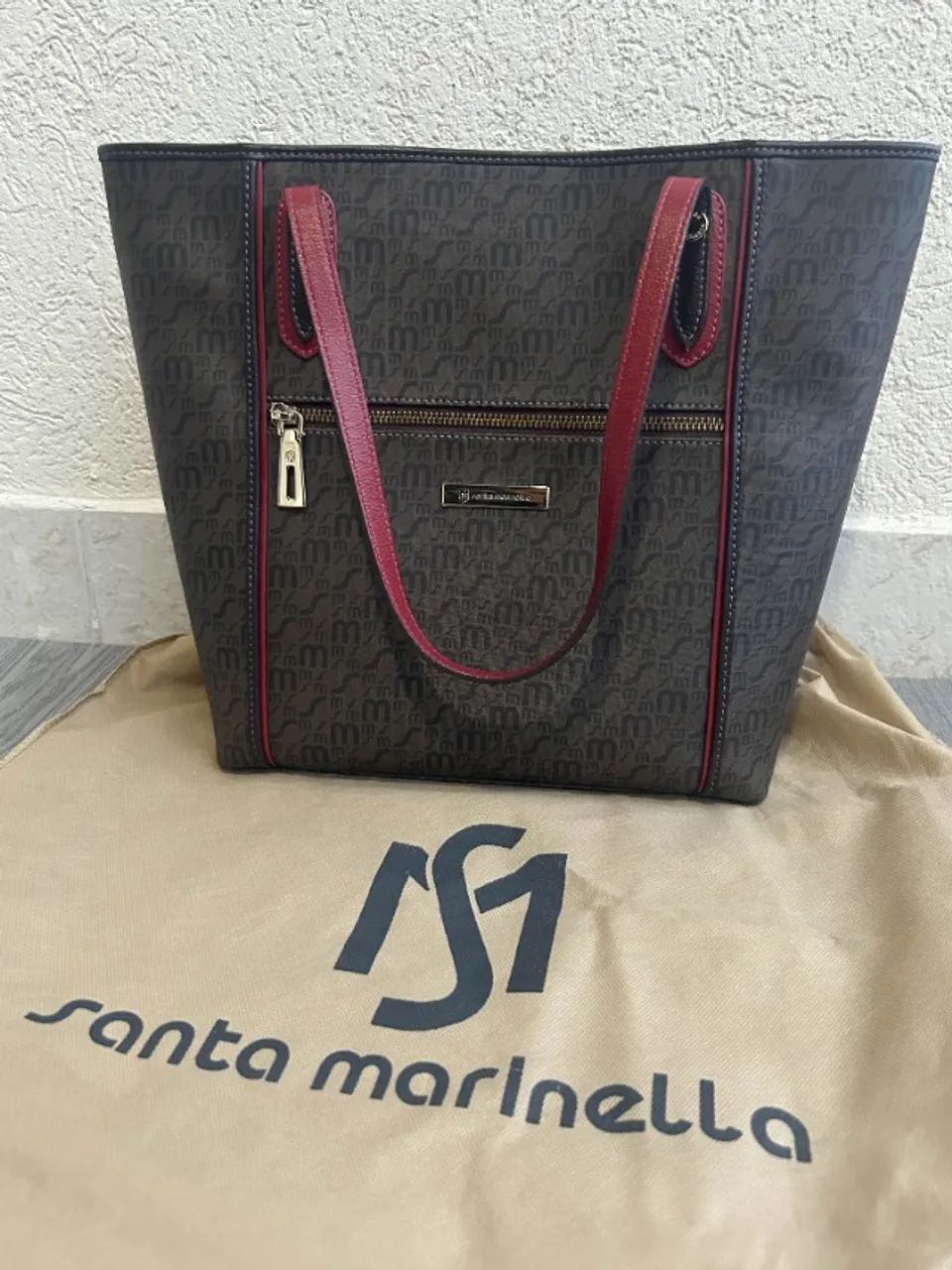 Bolsa de ombro Monograma Nova e Sem Uso - Foto 2