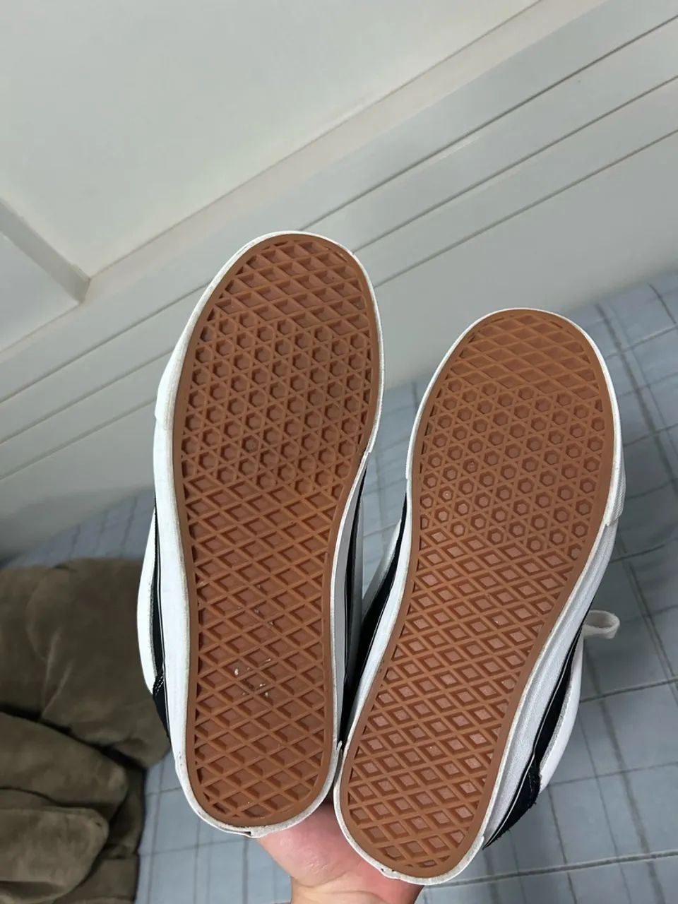 Vans Old Skool Black/White (preto e branco). - Foto 5