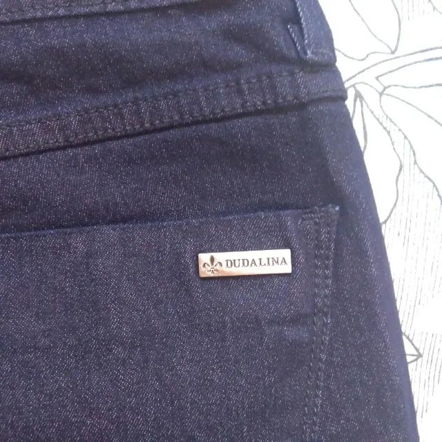 Calça Jeans Feminina Preta da Dudalina (Nova) - Foto 4