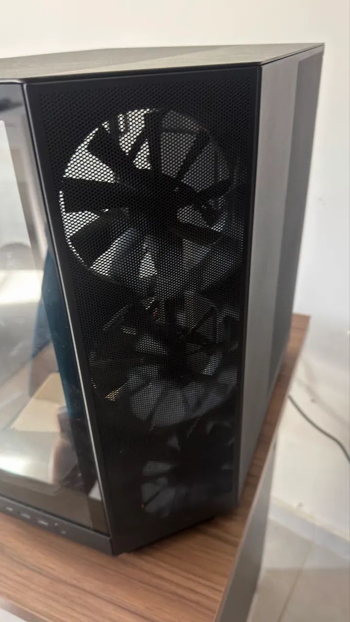 Gabinete h6 flow com suporte a Gpu vertical  - Foto 3
