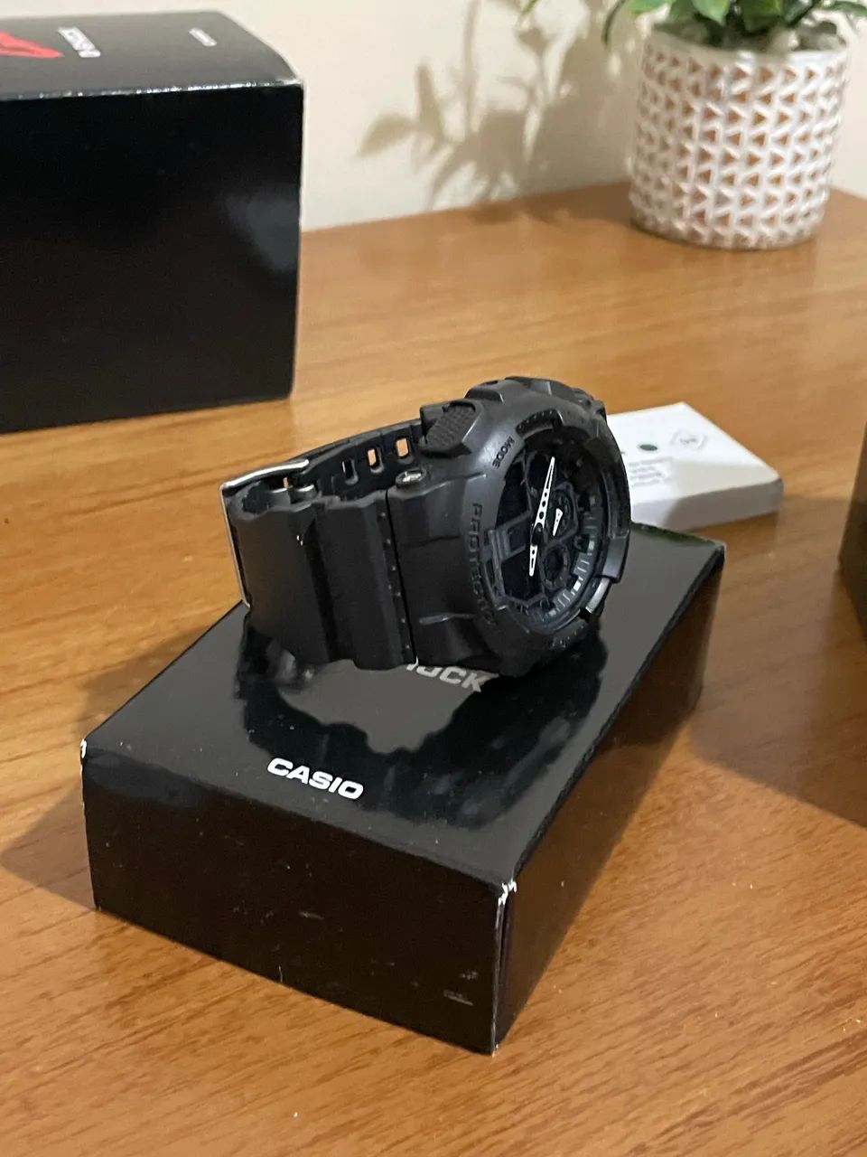 Relógio casio g-shock GA-100 masculino - Foto 3