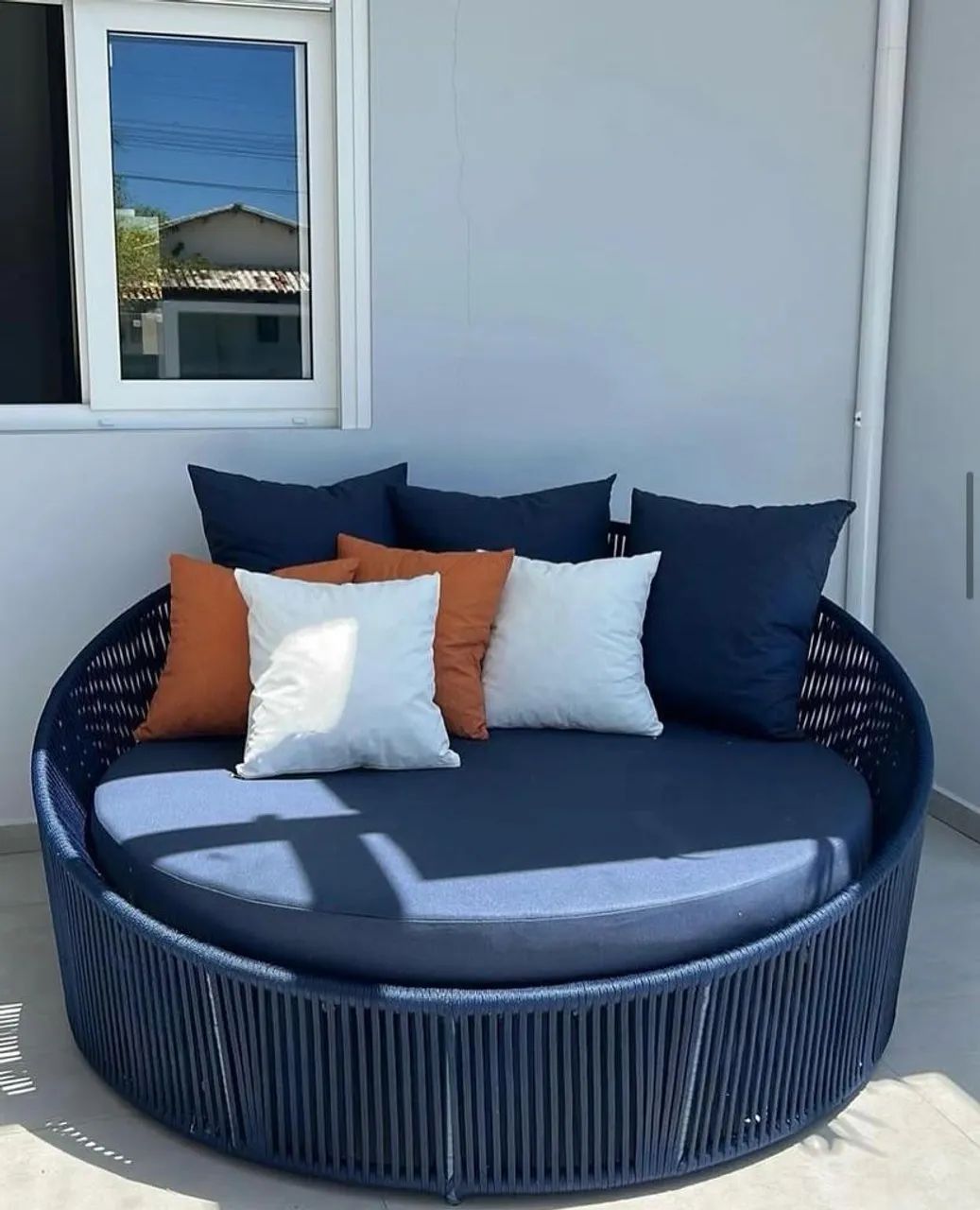 Chaise sofá redondo - Foto 2