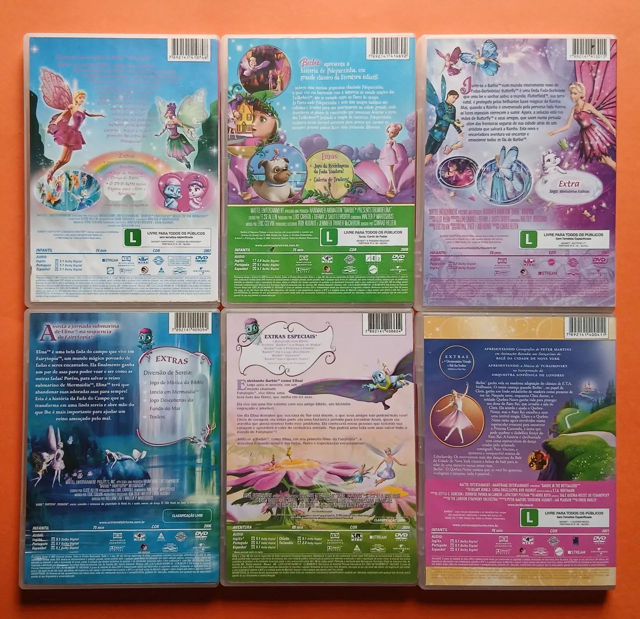 Dvd Barbie Coleção com 17 Títulos   - Foto 4