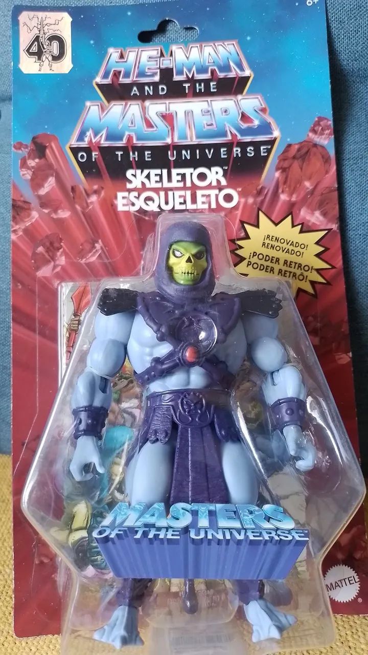 Boneco Esqueleto Edição 40 anos Mattel