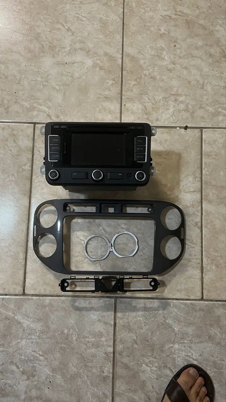 Central multimidia original Tiguan 2014 - Foto 4