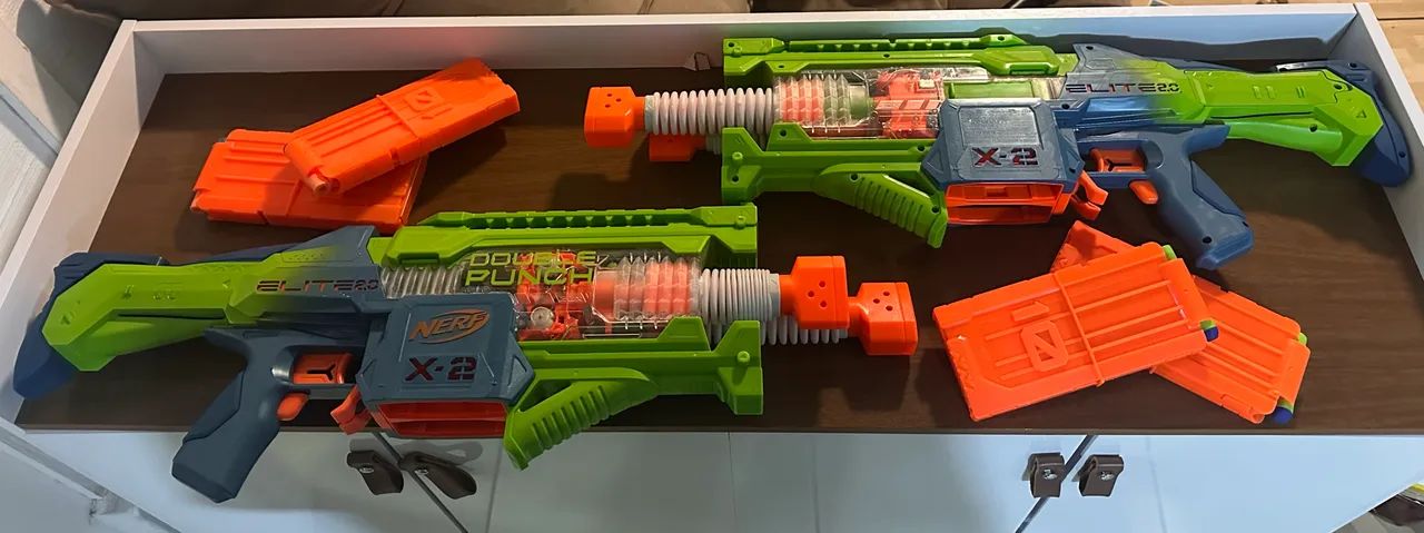 Nerf + X-Shot / vários modelos com dardos  - Foto 3