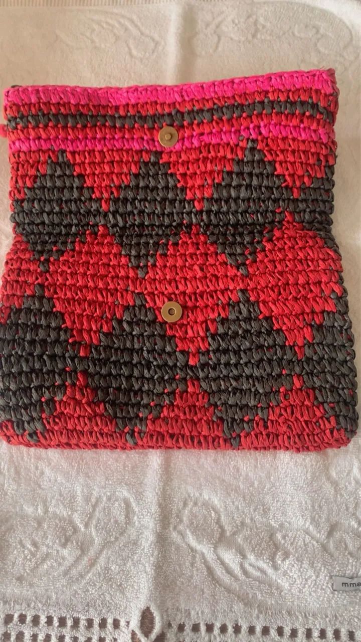 Bolsa de mão tricot Original John John 