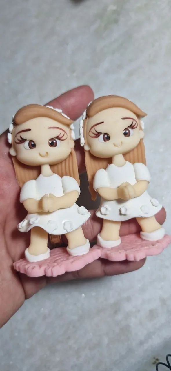 Apliques tema batizado menina
