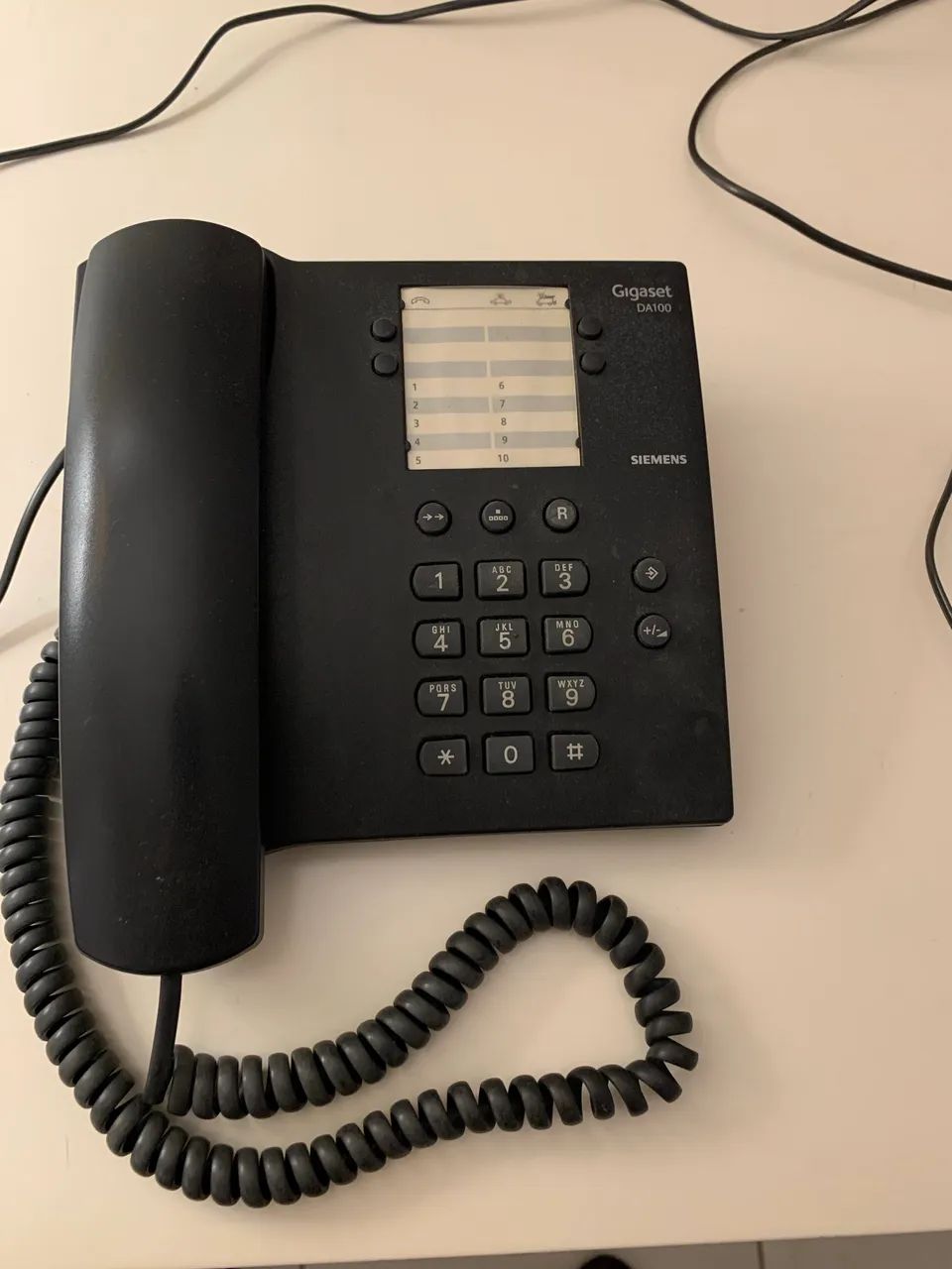  Telefones fixo Siemens Euroset 3005 p/ escritórios ou para ramais 