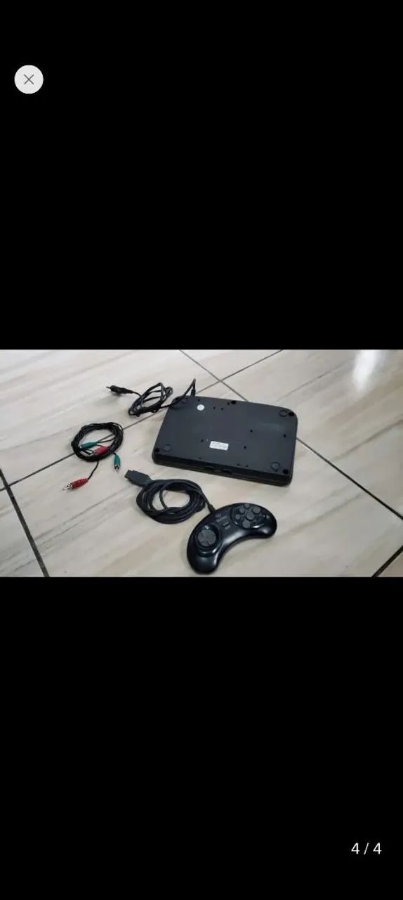 Master System Evolution 132 jogos Sonic black - Foto 4