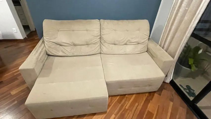 SOFÁ SUED BEGE - Foto 5