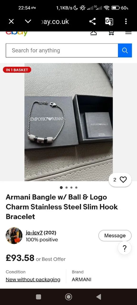 PULSEIRA EMPORIO ARMANI NOVA - Foto 3
