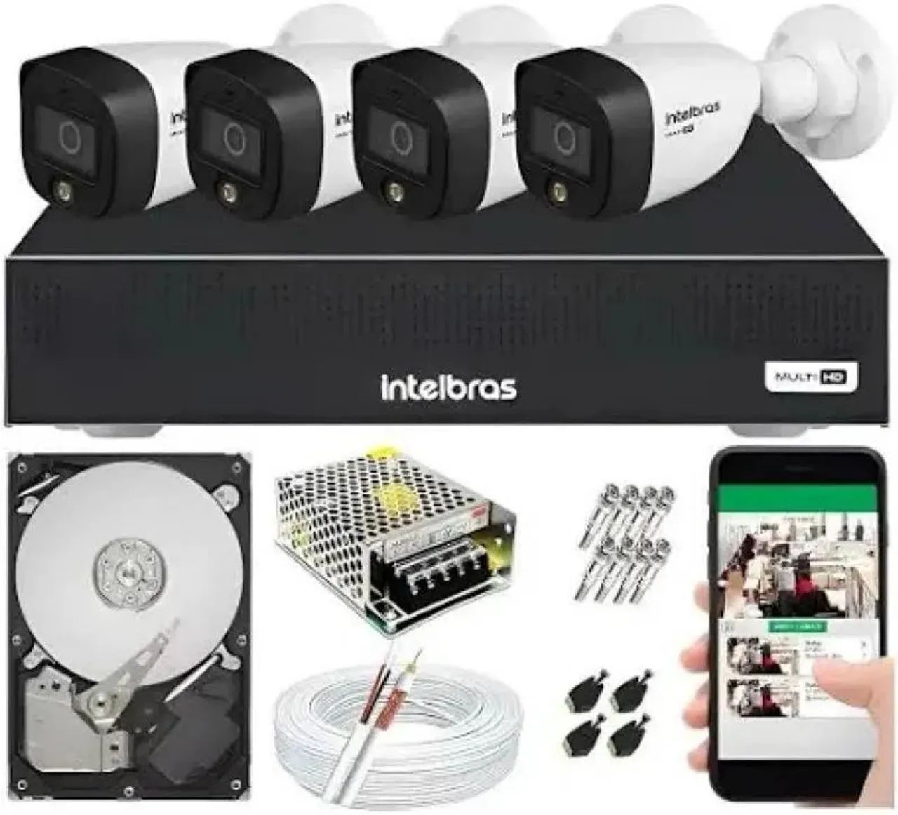 Câmeras de segurança Intelbras  - Foto 4