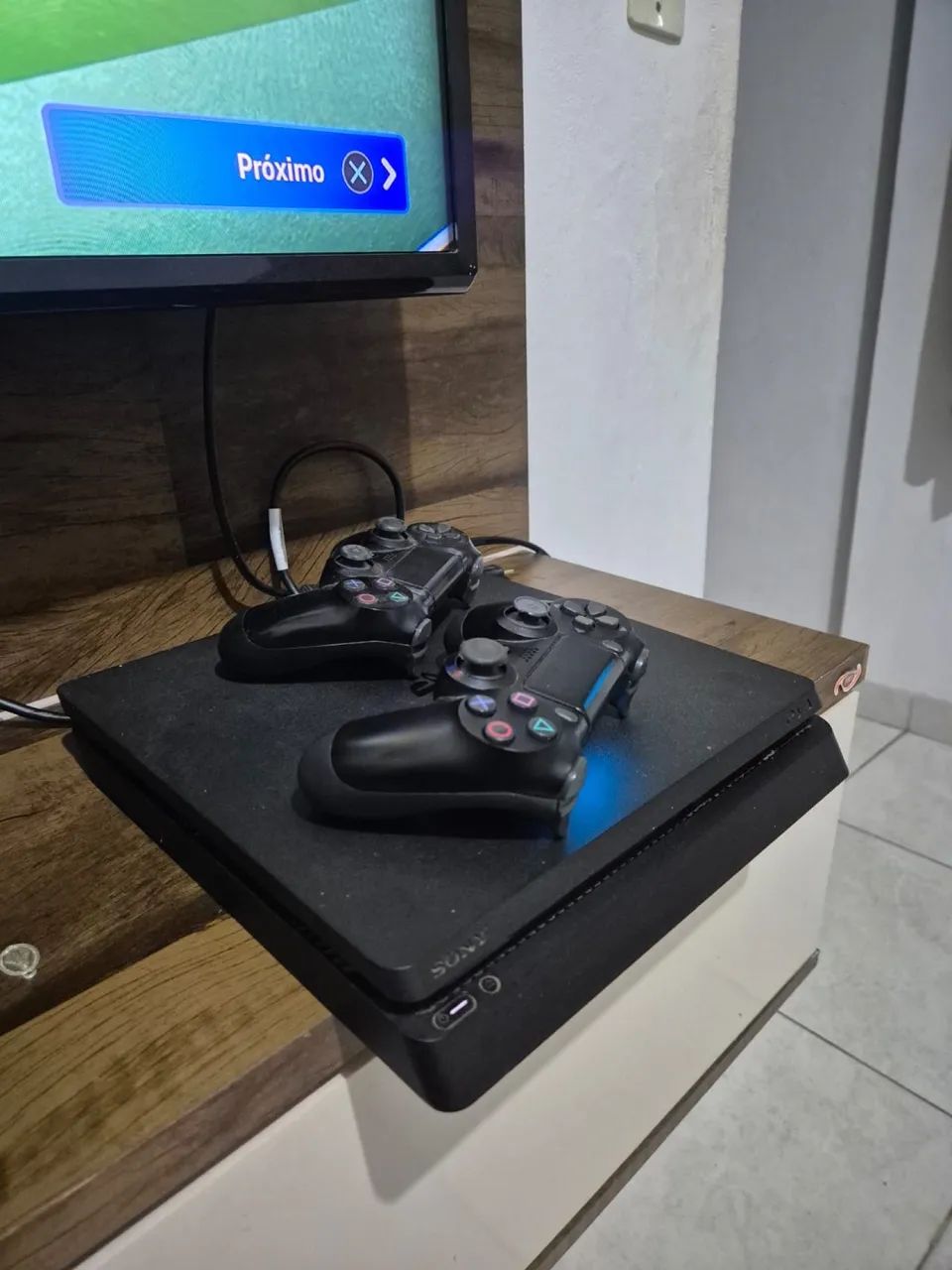 Ps4 slim em ótimas condições  - Foto 6