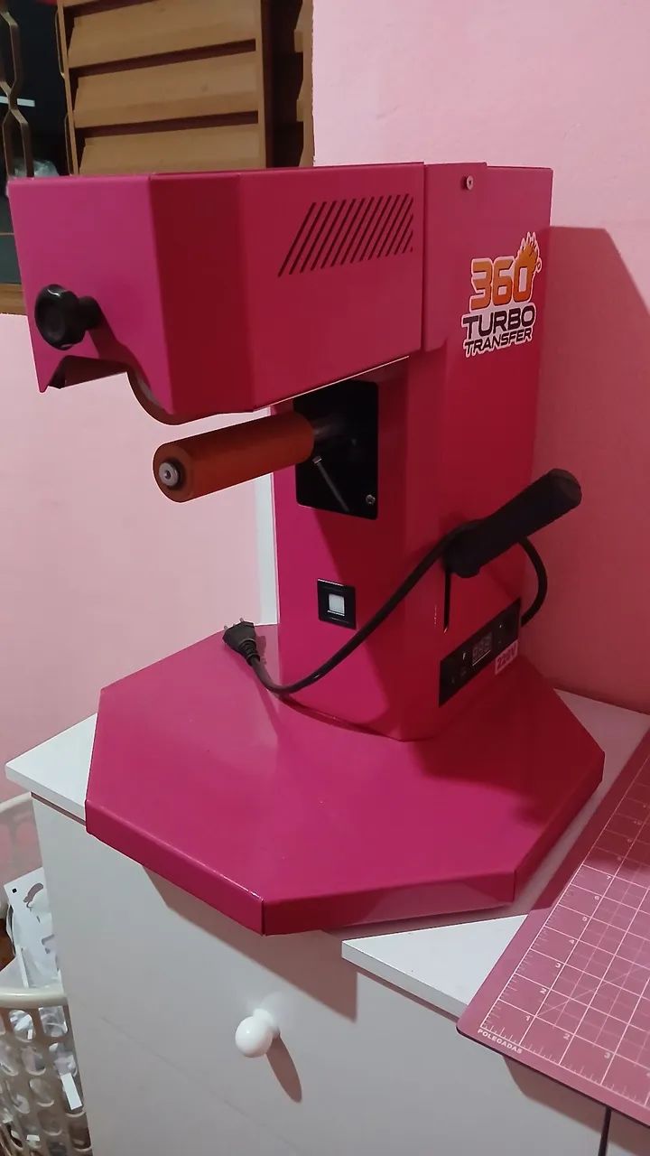 Impressora a laser e transfer giro