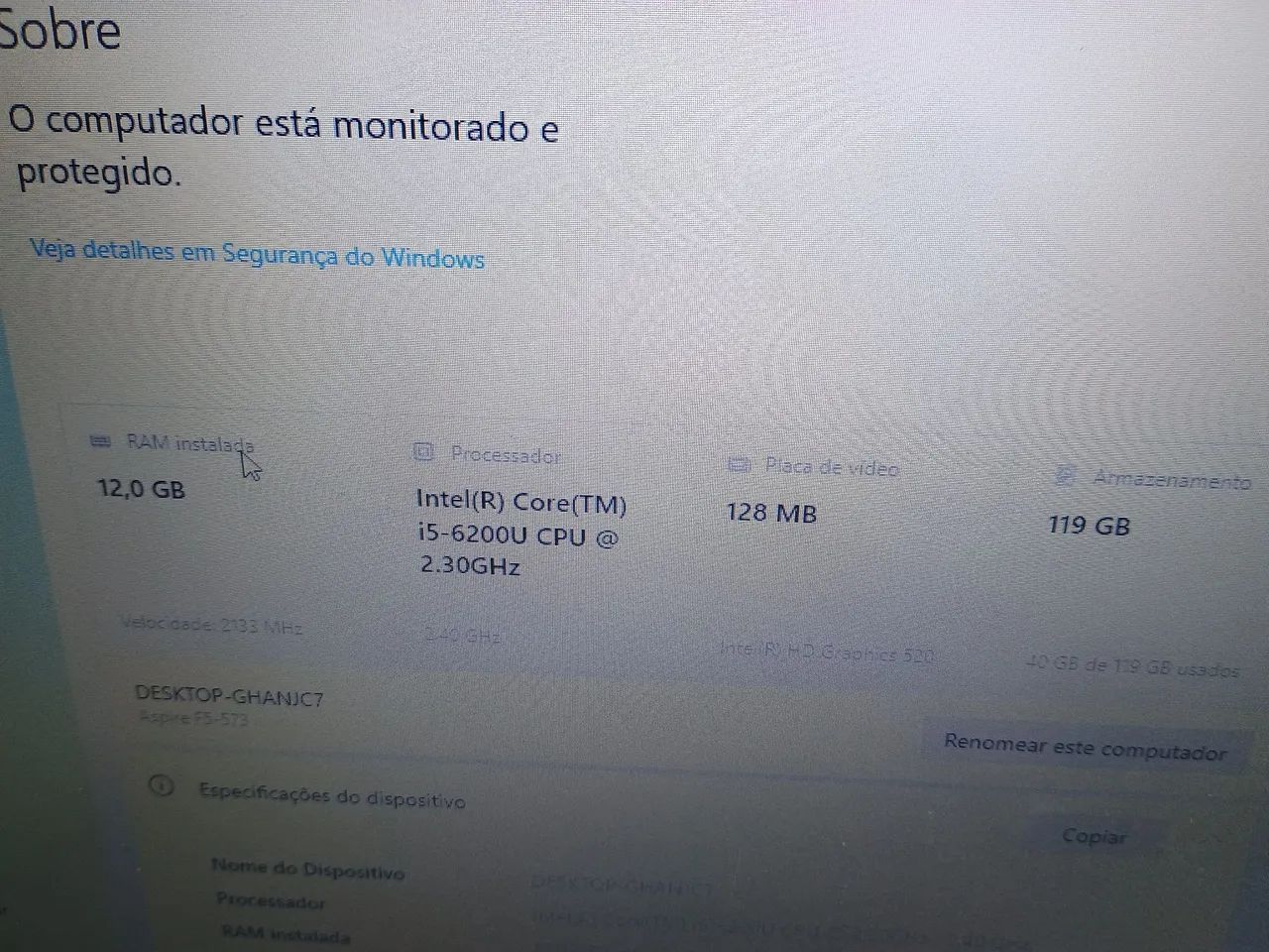 Venda notebook Acer i5 - Foto 3