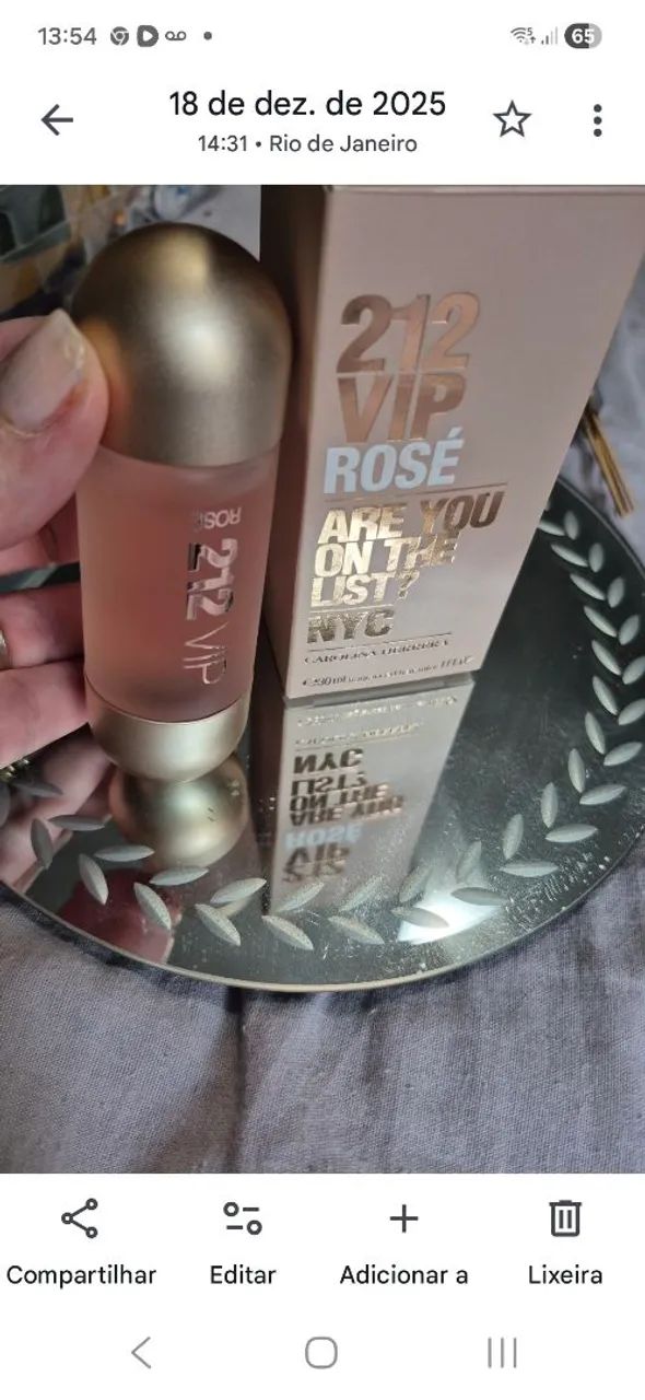 Perfume de cabelo Hair Misty