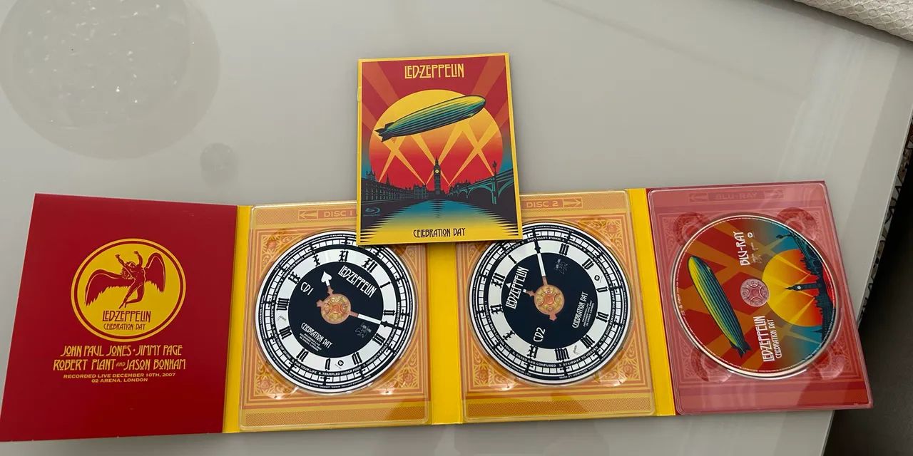 Blu-ray/Cd Led Zeppelin Celebration