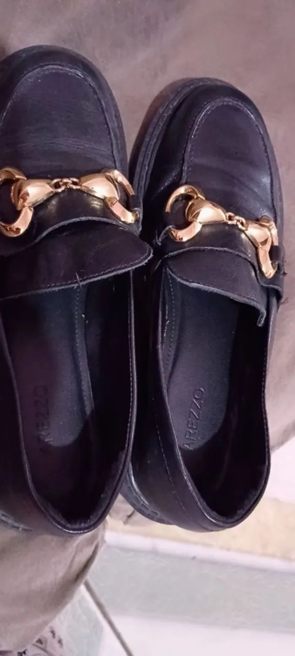 Mocassim couro Arezzo  - Foto 2
