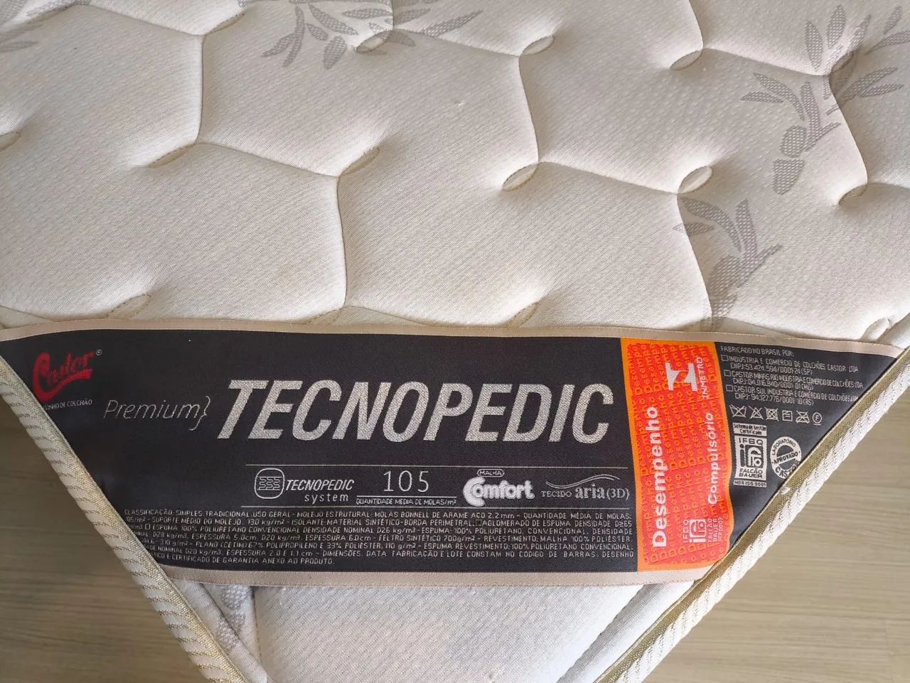 Colchão e Cama Box Premium Solteiro Perfeitos - Foto 2