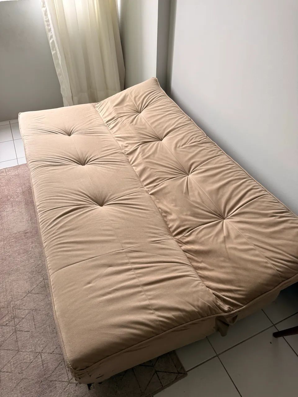 Sofá-cama Suede - Foto 5