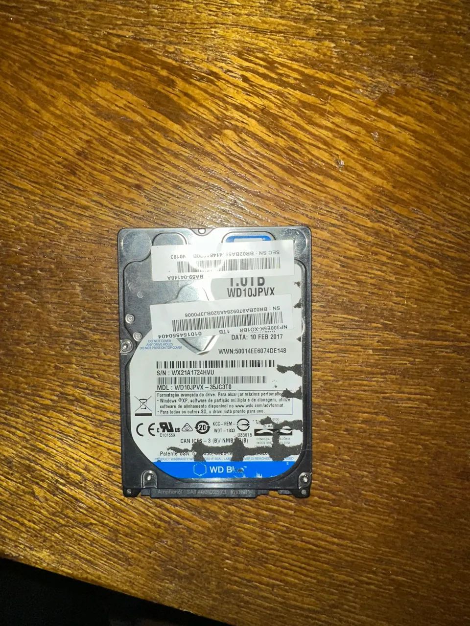 HD 1 TB - Para notebook, PS4, Xbox One, PS3 e Xbox 360