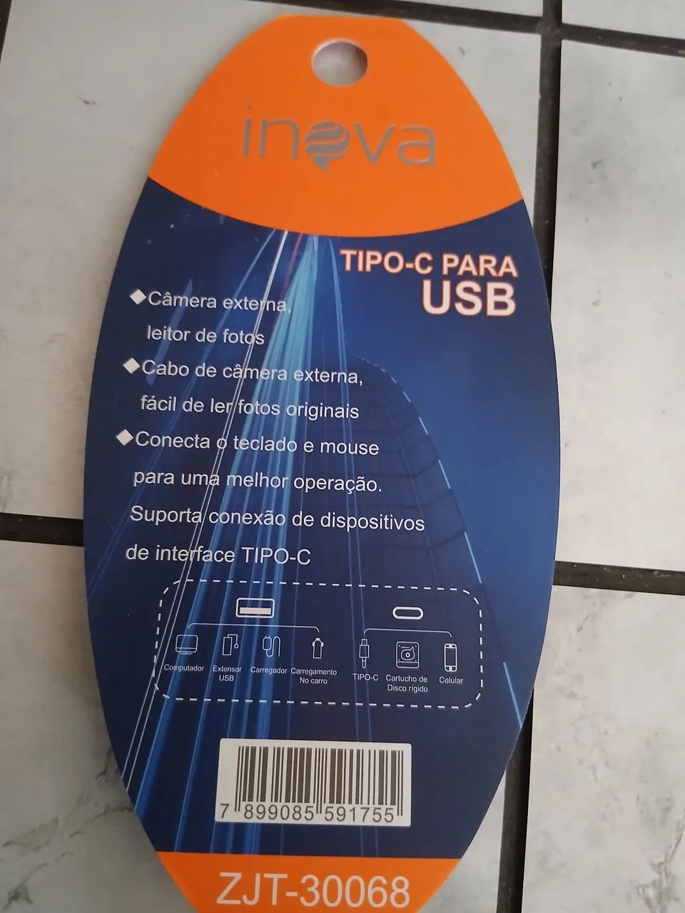 KIT 2 ADAPTADORES OTG TIPO C USB - Foto 2